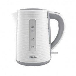 Электрочайник Ardesto EKL-F17WG 1.7л/2150Вт/strix контроль/цвет белый + серый EKL-F17WG Электрочайник Ardesto EKL-F17WG 1.7л/2150Вт/strix контроль/цвет белый + серый EKL-F17WG