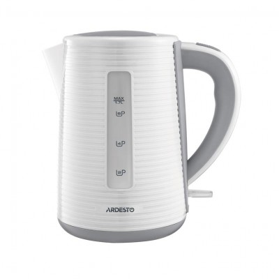 Электрочайник Ardesto EKL-F17WG 1.7л/2150Вт/strix контроль/цвет белый + серый EKL-F17WG Электрочайник Ardesto EKL-F17WG 1.7л/2150Вт/strix контроль/цвет белый + серый EKL-F17WG