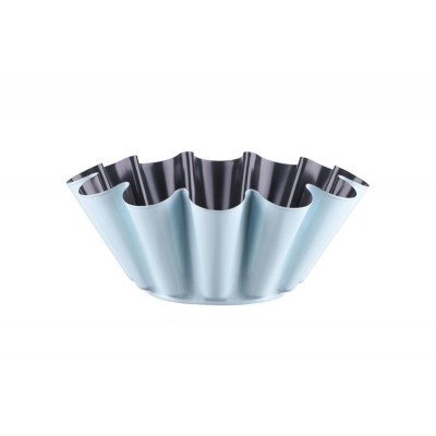 Форма для выпечки кекса Ardesto Tasty baking, 23x9 см, серый, голубой AR2314T