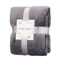 Плед Ardesto Flannel, 200x220см, 100% поліестер, темно-сірий ART0213SB Плед Ardesto Flannel, 200x220см, 100% поліестер, темно-сірий ART0213SB