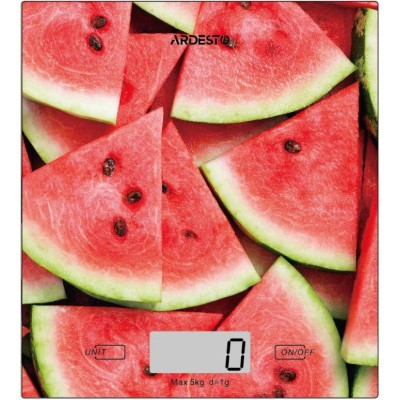 Весы кухонные Ardesto SCK-893WATERMELON макс. вес 5 кг/разноцвет SCK-893WATERMELON