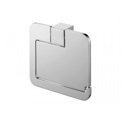 Держатель туалетной бумаги с крышкой Bisk 02991 FUTURA Silver хром Держатель туалетной бумаги с крышкой Bisk 02991 FUTURA Silver хром