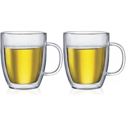 Набор чашек с двойными стенками 0,45л 2 шт Bodum 10606-10 BISTRO Набор чашек с двойными стенками 0,45л 2 шт Bodum 10606-10 BISTRO