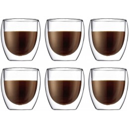 Набор стаканов с двойными стенками 0,25 л, 6 шт Bodum 4558-10-12 Pavina Набор стаканов с двойными стенками 0,25 л, 6 шт Bodum 4558-10-12 Pavina