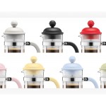 Кофейник френч-пресс 0,35 л BODUM 1913-913 Caffettiera белый Кофейник френч-пресс 0,35 л BODUM 1913-913 Caffettiera белый