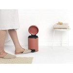 Бак для мусора на 3 литра Brabantia 304286 Терракотово-розовый Бак для мусора на 3 литра Brabantia 304286 Терракотово-розовый