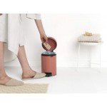 Бак для мусора на 3 литра Brabantia 304286 Терракотово-розовый Бак для мусора на 3 литра Brabantia 304286 Терракотово-розовый