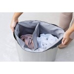 Двухсекционный бак для белья 55 л Brabantia 105005 с пластиковой крышкой Двухсекционный бак для белья 55 л Brabantia 105005 с пластиковой крышкой