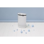 Двухсекционный бак для белья 55 л Brabantia 105005 с пластиковой крышкой Двухсекционный бак для белья 55 л Brabantia 105005 с пластиковой крышкой