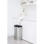 Двухсекционный бак для белья 55 л Brabantia 105029 с пластиковой крышкой Двухсекционный бак для белья 55 л Brabantia 105029 с пластиковой крышкой