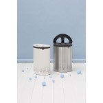 Двухсекционный бак для белья 55 л Brabantia 105029 с пластиковой крышкой Двухсекционный бак для белья 55 л Brabantia 105029 с пластиковой крышкой