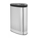 Двухсекционный бак для белья 55 л Brabantia 105029 с пластиковой крышкой Двухсекционный бак для белья 55 л Brabantia 105029 с пластиковой крышкой