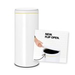 Мусорный бак Brabantia 106866 FlipBin (30л), пластиковая крышка Мусорный бак Brabantia 106866 FlipBin (30л), пластиковая крышка