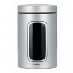 Емкость Brabantia для хранения сыпучих продуктов с окном 1,4л Емкость Brabantia для хранения сыпучих продуктов с окном 1,4л