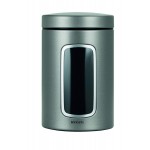 Емкость Brabantia для хранения сыпучих продуктов с окном 1,4л Емкость Brabantia для хранения сыпучих продуктов с окном 1,4л