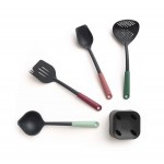 Набор кухонных приборов Brabantia 123184 Tasty+ Mixed с подставкой, 5 пр Набор кухонных приборов Brabantia 123184 Tasty+ Mixed с подставкой, 5 пр