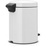 Мусорный бак с педалью 5 л Brabantia 112065, бесшумный
