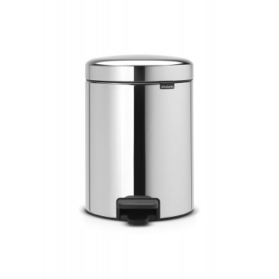 Мусорный бак с педалью 5 л Brabantia 112621, бесшумный
