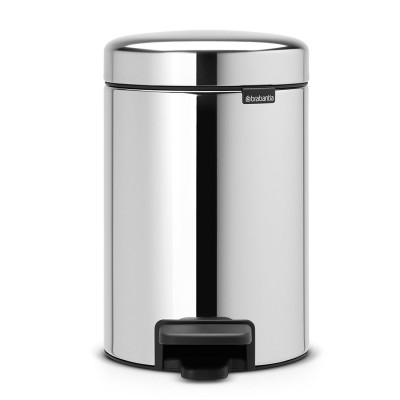 Мусорный бак с педалью 3 л Brabantia 113147 , бесшумный Мусорный бак с педалью 3 л Brabantia 113147 , бесшумный