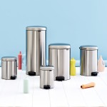 Мусорный бак с педалью 3 л Brabantia 113147 , бесшумный Мусорный бак с педалью 3 л Brabantia 113147 , бесшумный