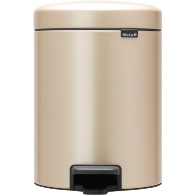 Бак для мусора 5 л Brabantia 304422 PEDAL BIN NEWICON Шампань Бак для мусора 5 л Brabantia 304422 PEDAL BIN NEWICON Шампань