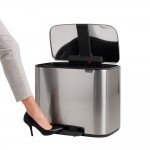 Мусорный бак с педалью Brabantia 121487 Bo Pedal Bin 36 Litre Мусорный бак с педалью Brabantia 121487 Bo Pedal Bin 36 Litre