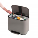 Мусорный бак с педалью Brabantia 121647 Bo Pedal Bin 36 Litre Мусорный бак с педалью Brabantia 121647 Bo Pedal Bin 36 Litre