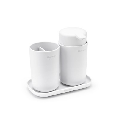 Набор аксессуаров для ванной комнаты, 3 пр Brabantia 280382 Набор аксессуаров для ванной комнаты, 3 пр Brabantia 280382