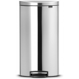 Мусорный бак с педалью Brabantia 482007 Pedal Bin FlatBack+ 30 литров Мусорный бак с педалью Brabantia 482007 Pedal Bin FlatBack+ 30 литров