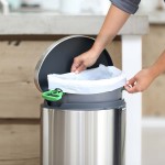 Мусорный бак с педалью Brabantia 482007 Pedal Bin FlatBack+ 30 литров Мусорный бак с педалью Brabantia 482007 Pedal Bin FlatBack+ 30 литров