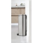 Мусорный бак с педалью Brabantia 482007 Pedal Bin FlatBack+ 30 литров Мусорный бак с педалью Brabantia 482007 Pedal Bin FlatBack+ 30 литров