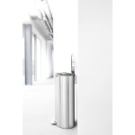 Мусорный бак с педалью Brabantia 482007 Pedal Bin FlatBack+ 30 литров Мусорный бак с педалью Brabantia 482007 Pedal Bin FlatBack+ 30 литров