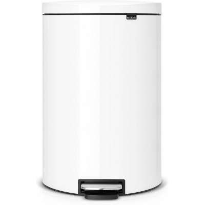 Мусорный бак с педалью Brabantia 485244 Pedal Bin FlatBack+ 40 литров Мусорный бак с педалью Brabantia 485244 Pedal Bin FlatBack+ 40 литров