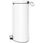 Мусорный бак с педалью Brabantia 485244 Pedal Bin FlatBack+ 40 литров Мусорный бак с педалью Brabantia 485244 Pedal Bin FlatBack+ 40 литров