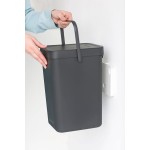 Мусорное ведро Brabantia 109805 'Sort & Go' 12 литров Мусорное ведро Brabantia 109805 'Sort & Go' 12 литров
