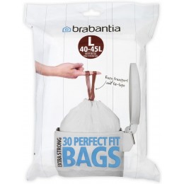Пакеты для мусора, 40/45л, Brabantia 362163 "L", 30 шт Пакеты для мусора, 40/45л, Brabantia 362163 "L", 30 шт