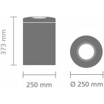 Урна с защитой от возгорания Brabantia 378881 Paper Bin 15 л Урна с защитой от возгорания Brabantia 378881 Paper Bin 15 л