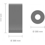 Бак для белья 35 л Brabantia 304866 с пластиковой крышкой