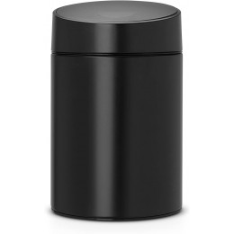 Мусорный бак Brabantia 483189 Slide Bin (5л) черная пластиковая крышка Мусорный бак Brabantia 483189 Slide Bin (5л) черная пластиковая крышка