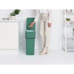 Ведро мусорное Brabantia 251023 Sort & Go 40 литров Ведро мусорное Brabantia 251023 Sort & Go 40 литров