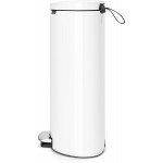 Мусорный бак с педалью 30 литров Brabantia 485206 бесшумный Pedal Bin FlatBack+ Мусорный бак с педалью 30 литров Brabantia 485206 бесшумный Pedal Bin FlatBack+