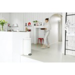 Мусорный бак с педалью 30 литров Brabantia 485206 бесшумный Pedal Bin FlatBack+ Мусорный бак с педалью 30 литров Brabantia 485206 бесшумный Pedal Bin FlatBack+
