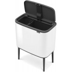 Бак для мусора Brabantia 313547 Touch Bin Bo, 11 + 23 л