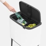 Бак для мусора Brabantia 313547 Touch Bin Bo, 11 + 23 л