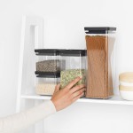Набор емкостей для хранения 2х0,7 л, 2х1,6 л, 4 шт Brabantia 122422 Tasty+ Набор емкостей для хранения 2х0,7 л, 2х1,6 л, 4 шт Brabantia 122422 Tasty+