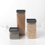Емкость для хранения 1,6 л Brabantia 122385 Tasty+ Емкость для хранения 1,6 л Brabantia 122385 Tasty+