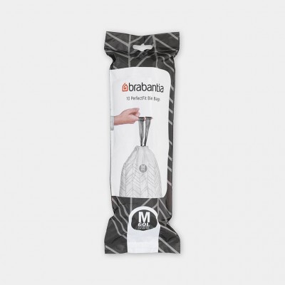 Набор мусорных пакетов M (60 л), 10 шт Brabantia 126901 Набор мусорных пакетов M (60 л), 10 шт Brabantia 126901