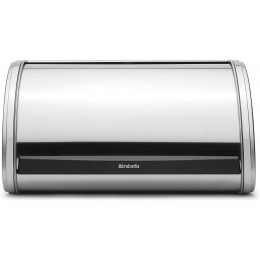 Хлебница Brabantia 348907 со сдвигающейся крышкой, матовая сталь