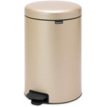 Бак для мусора 20 л Brabantia 304460 Pedal Bin New Icon Шампань