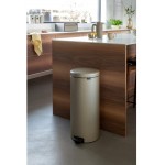 Бак для мусора 30 л Brabantia 304484 Pedal Bin Шампань